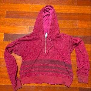 Simple red hoodie